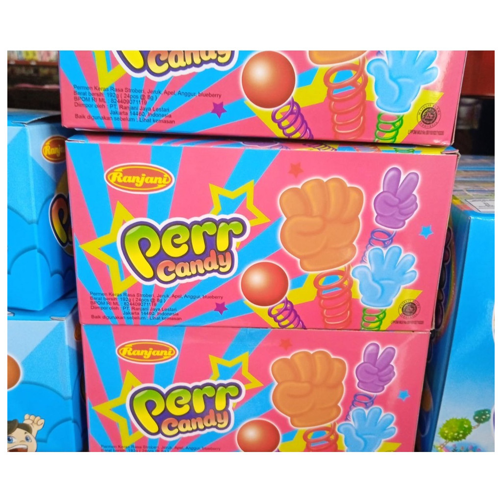 

CANDY RANJANI Perr Candy GLOVE 1 pack isi 24 pcs PERMEN