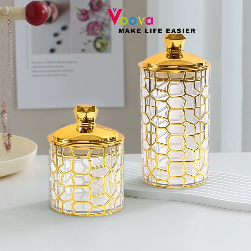 VOOVA Toples Lebaran / Toples Hari Raya/ Toples Emas Mewah / Toples Cantik / Toples Kedap Udara / To