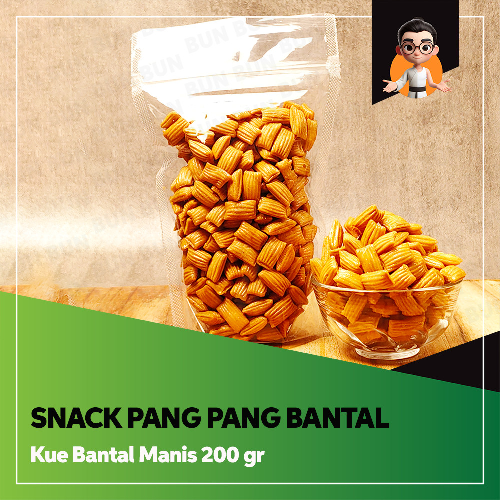 

Snack Pang Pang Bantal / Kue Bantal Manis 200 gram