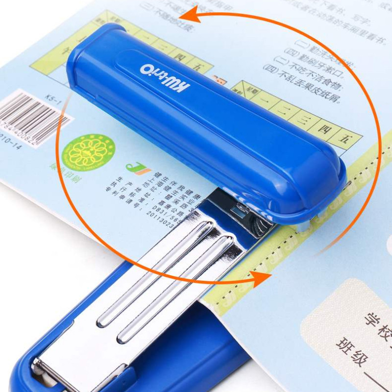 

Fromthenon Rotary Stapler Sewing Machine 20 Sheets Fun Office Stapler and Staples Home Office Equipment School Supplies