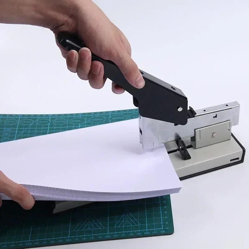 

Capacity Paper Large Sheet Staples Duty 100/200 Huapuda Heavy Stapling Stapler Binding Operated Bookbinding Hand