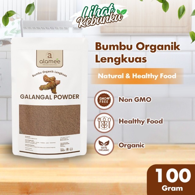 

ALAMEE Lengkuas Bubuk Asli Galangal Seasoning Powder Murni Tanpa Campuran Bumbu Masak Dapur 100g LIHAT KEBUNKU