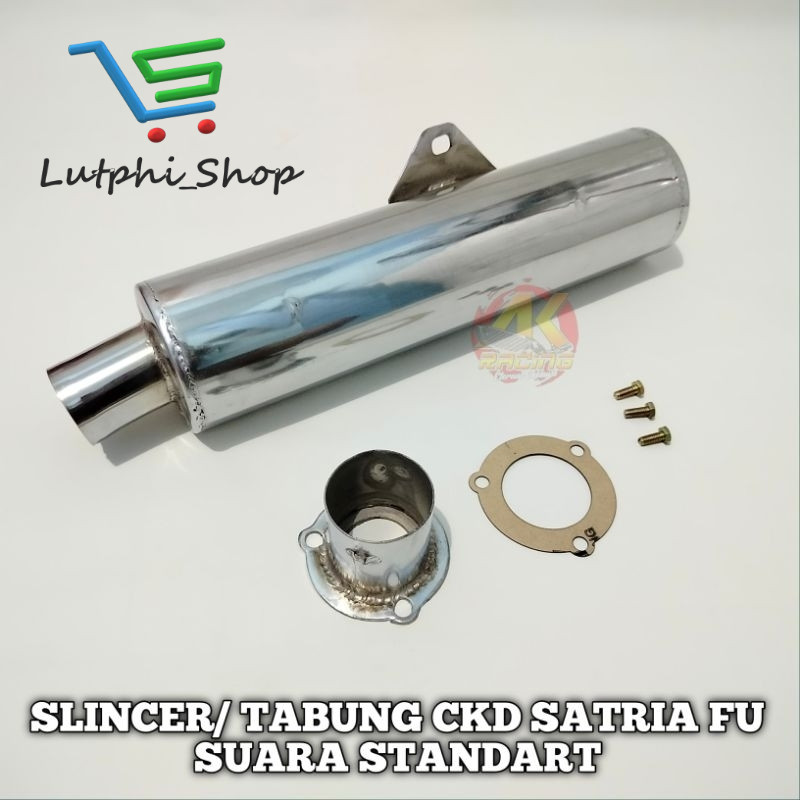 Slincer Tabung Knalpot CKD SATRIA FU Suara Standar & Suara Bobok Knalpot Satria Fu Knalpot SatriaFu 
