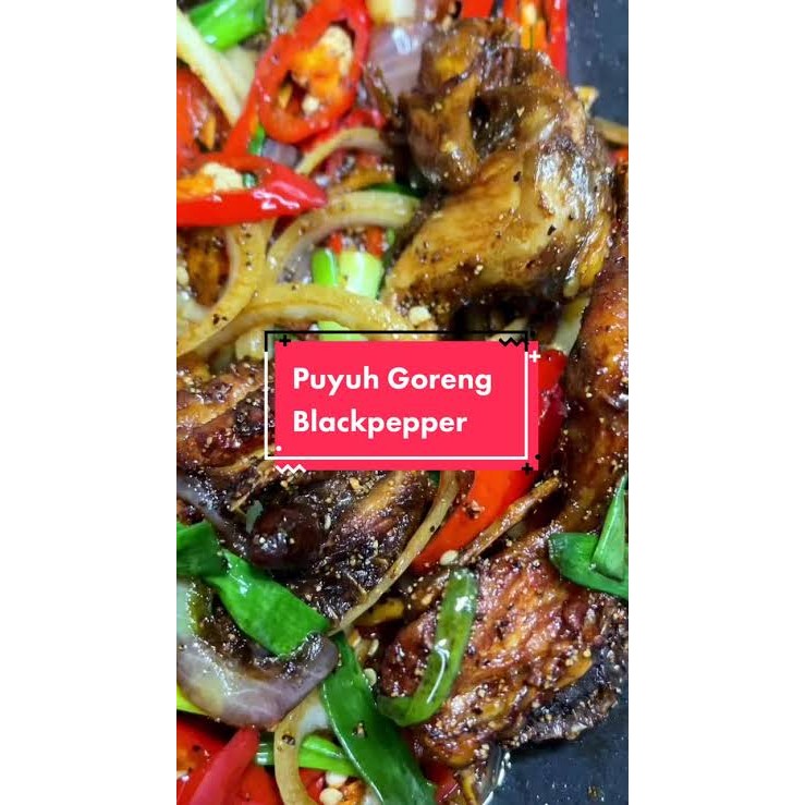 

Burung puyuh blackpepper, kemasan vakum