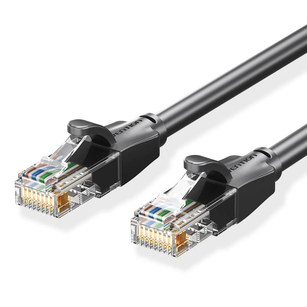 Vention Cat 6 UTP Patch Cable Black IBE