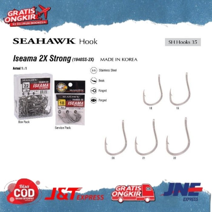 Ready LIKE MATA KAIL SEAHAWK ISEAMA 1940SS (2X STRONG) wp