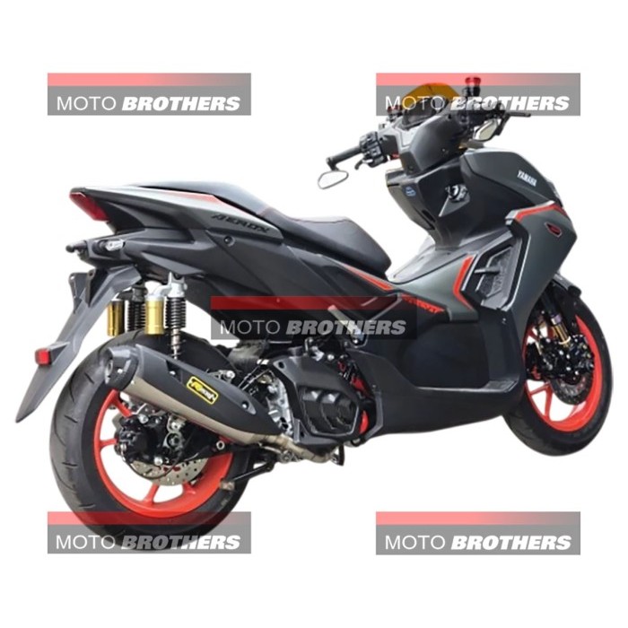 KNALPOT ROB1 ROB 1 AEROX 155 ALPHA TURBO