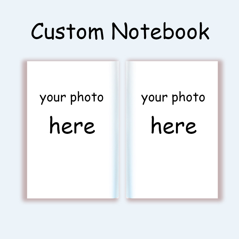 

A5 A6 Notebook Custom Photo 3D Printing DIY Picture Customize Note Book Personalized Cover Customizing Image Small Writing Books