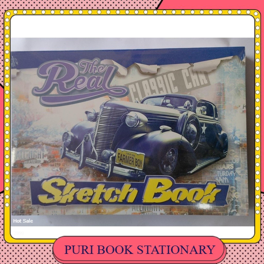 

Sketch Book / Buku Sketsa/Buku Gambar Ukuran A4 (Uk. 21 x 29.7 cm) Isi 50 Lembar