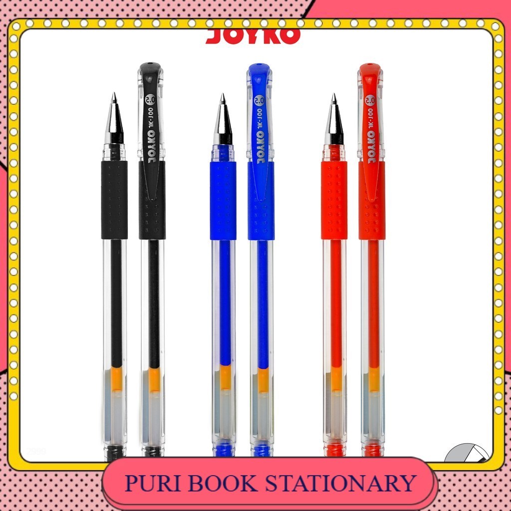 

Gel Pen Pulpen Pena Joyko JK-100 0.5 mm