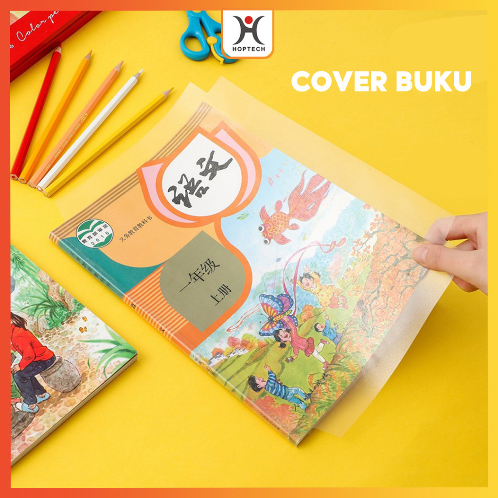 

[MS] - SAMPUL BUKU STIKER PVC FILM PELINDUNG BUKU TEKSTIL 10 LEMBAR BURAM TAHAN AIR DENGAN PEREKAT UNTUK ALAT TULIS