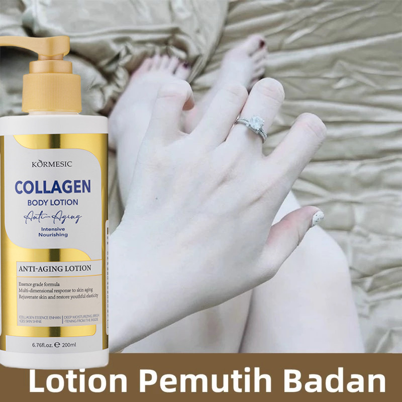 Collagen body lotion Whitening pemutih handbody pemutih lotion Whitening body pemutih kulit losyen h
