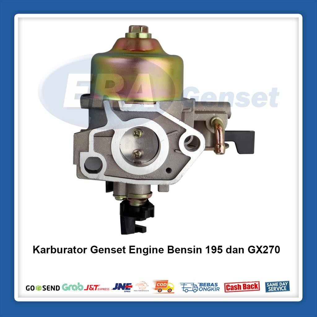 Karburator Genset Engine Bensin 195/GX270