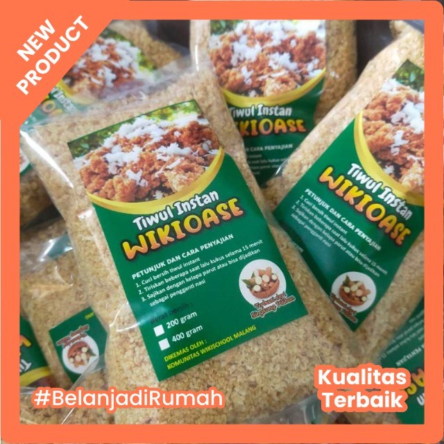

TIWUL Instan Nasi Dari Singkong Makanan Tradisional