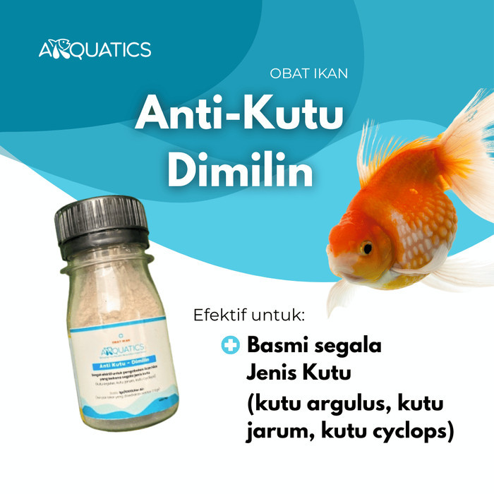 Obat Ikan ARQ - Anti Kutu pada Ikan Hias