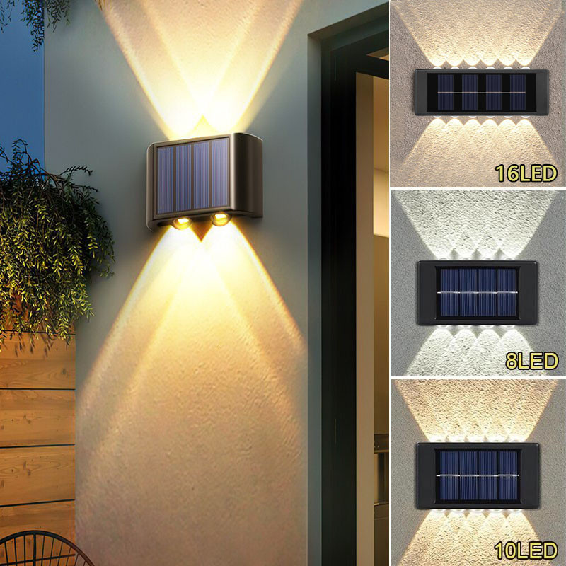 Lampu Dinding Tenaga Surya /COB Sensor Light /  Lampu Taman Tenaga Surya /Dinding Hias Taman Outdoor