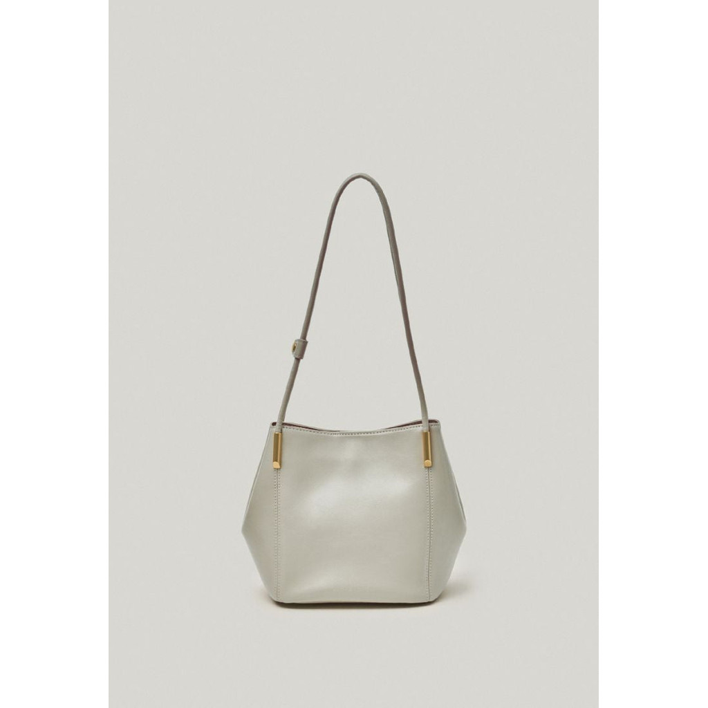 Atelier de LUMEN MARRON BAG misty white