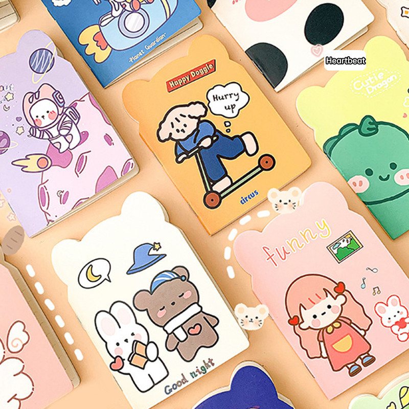 

[Readystock❤️COD]Penghargaan KreatifNotebook Kecil Berbentuk Khusus Kartun Notebook Portabel Notebook Siswa Penghargaan Kreatif