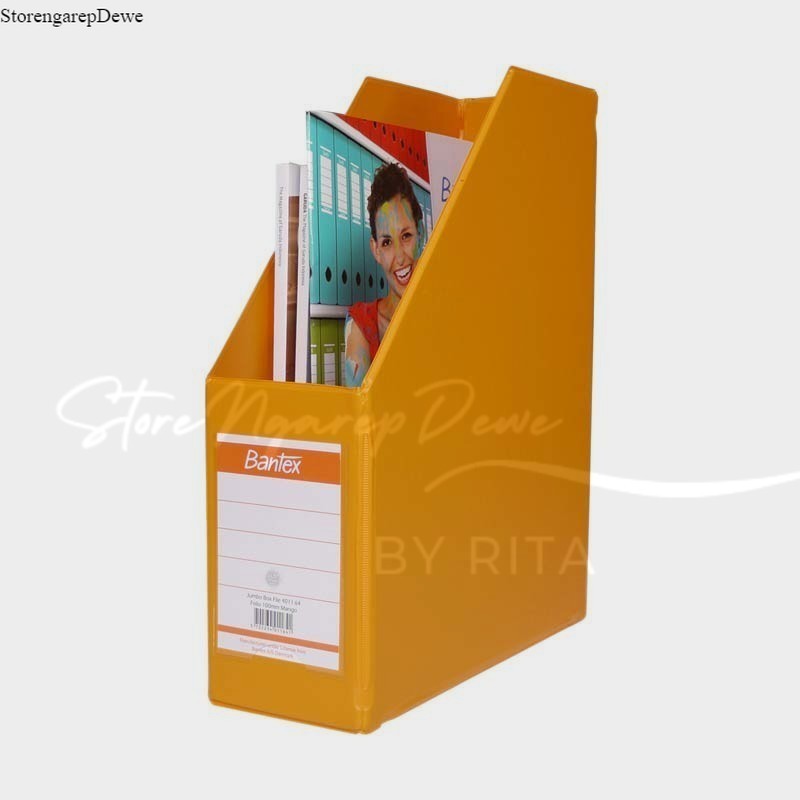 

BOX FILE / MAGAZINE FILE FOLIO 10 CM 4011 64 BANTEX ORANGE bahan tebal original real produk bantex indonesia