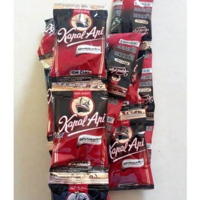 

(RENCENGAN) KOPI KAPAL API SPECIAL 10 PCS @ 6 GR 6 KECIL HITAM