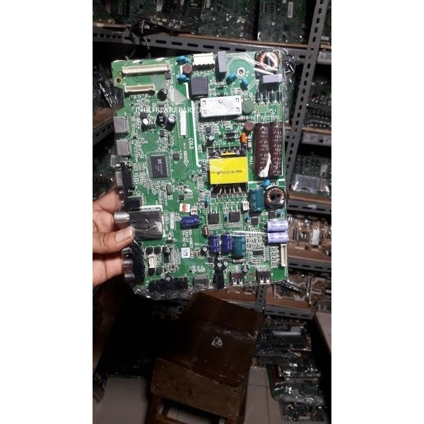 Mb - Mainboard - Motherboard - Mesin Tv Coocaa 40E360