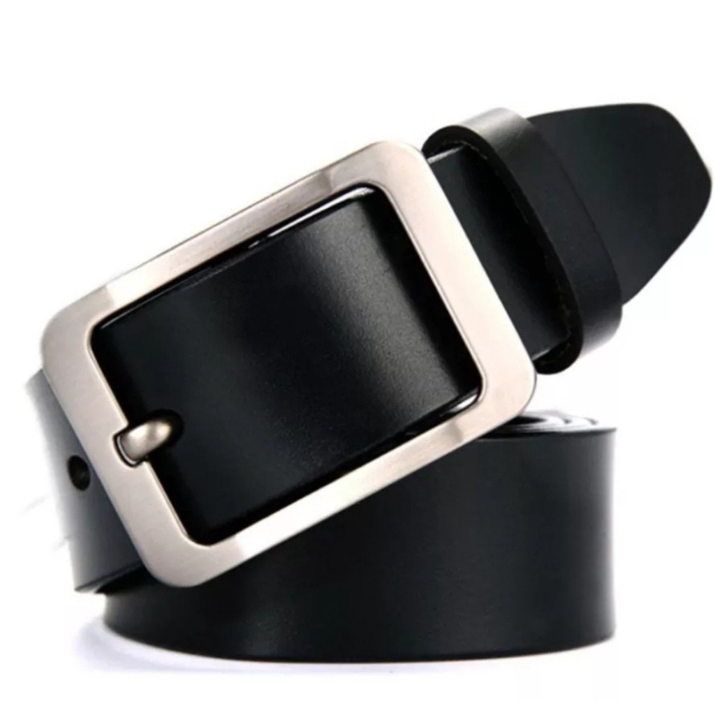 Gesper Tali Ikat Pinggang Kulit Pria Original Asli Distro Ori Impor Import Sabuk Celana Peria Laki L