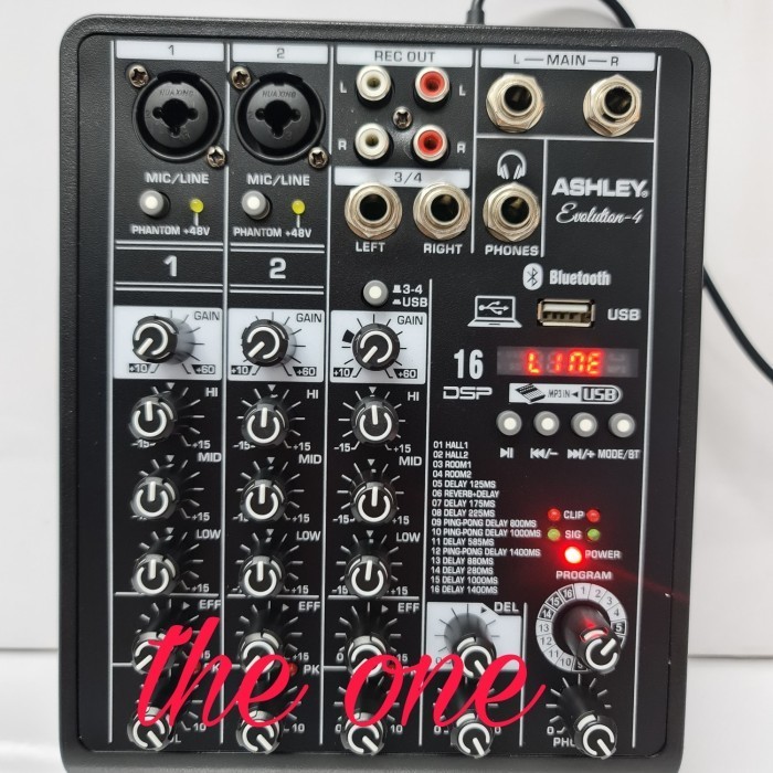 mixer audio ashley evolution 4 / evolution4 - EFX 4
