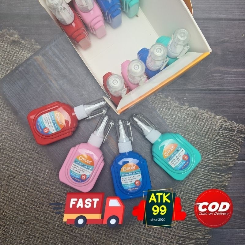 

Tipe Ex Cair/Tipe X Orlee/Correction Pen/Penghapus Pen