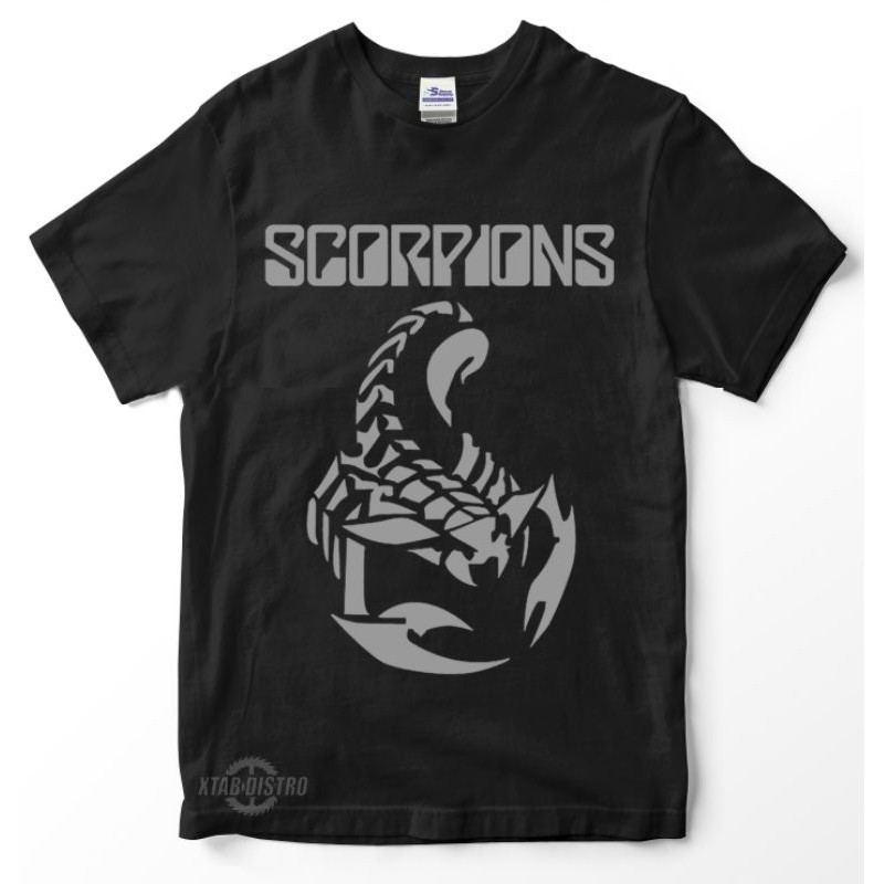 kaos SCORPIONS LOGO Premium tshirt kaos scorpions still loving you
