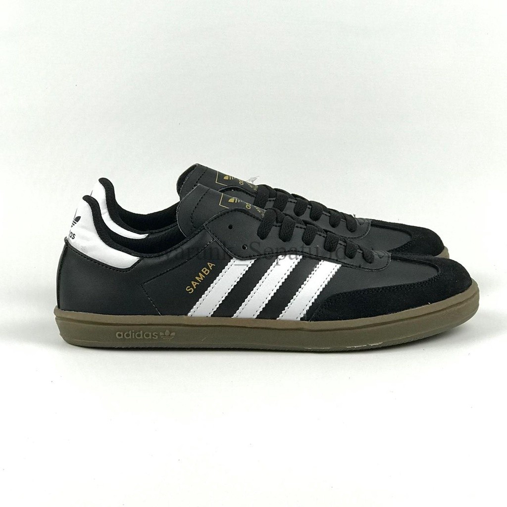 (COD) Sepatu Adidas Samba classik Spatu casual pria samba sneakers casual black white