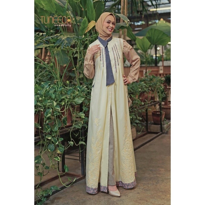 FLASH SALE TUNEECA DAILY Sleeveless Sibyl - DG-0223019 I Gamis Premium Modern