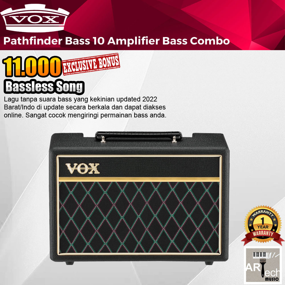 VOX Pathfinder 10 Bass Amplifier Combo- Pathfinder Bass 10 Ampli Bass