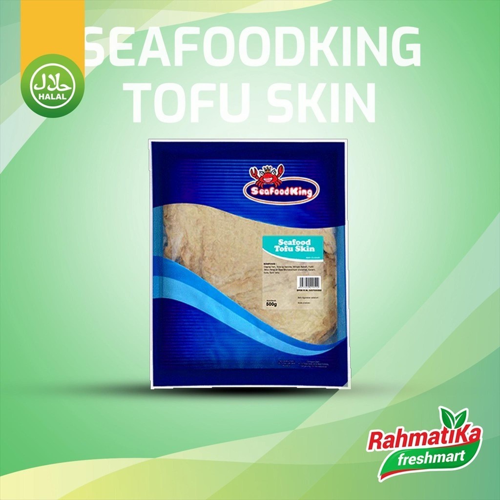 

Seafoodking Seafood Tofu Skin 500 gr (Frozen)