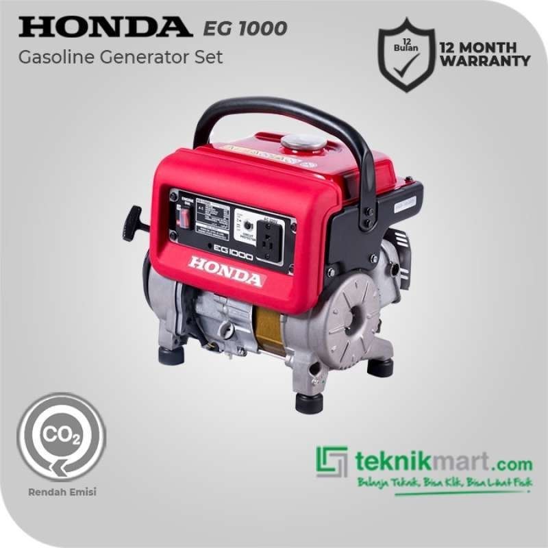 Genset / Generator Set Portable Bensin Honda Eg1000 (800 Watt)
