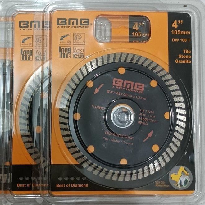 TAJAM BMB Diamond Wheel Turbo X 4 Inch - Mata Potong Keramik Granit