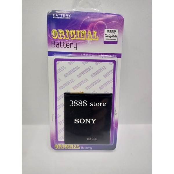 Baterai Sony BA 900 Battery Sony Xperia XT Batre Xperia M Batre Xperia L Bat hp Sony Xperia BA 900
