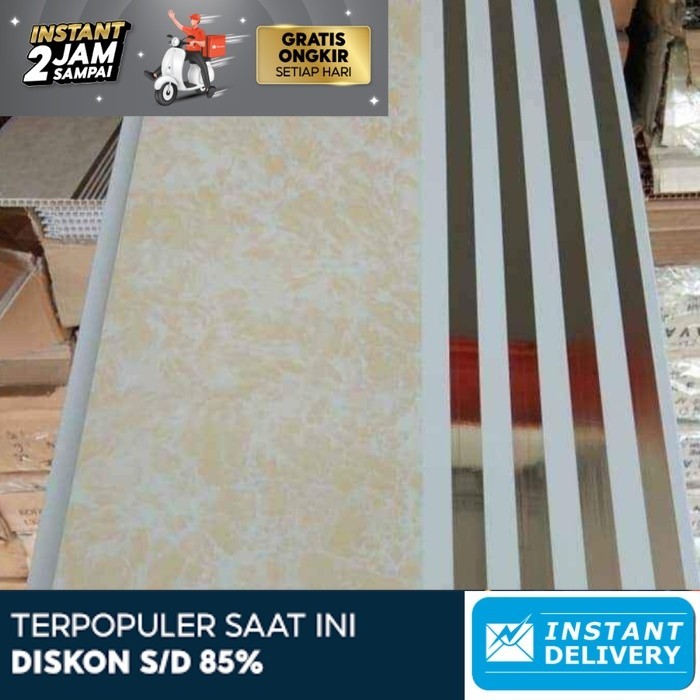 plafon pvc marmer..harga plafon pvc per dus termurah