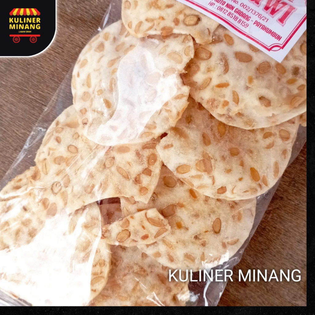 

Kerupuk Tempe Keripik Kripik Cemilan Khas Kuliner Minang