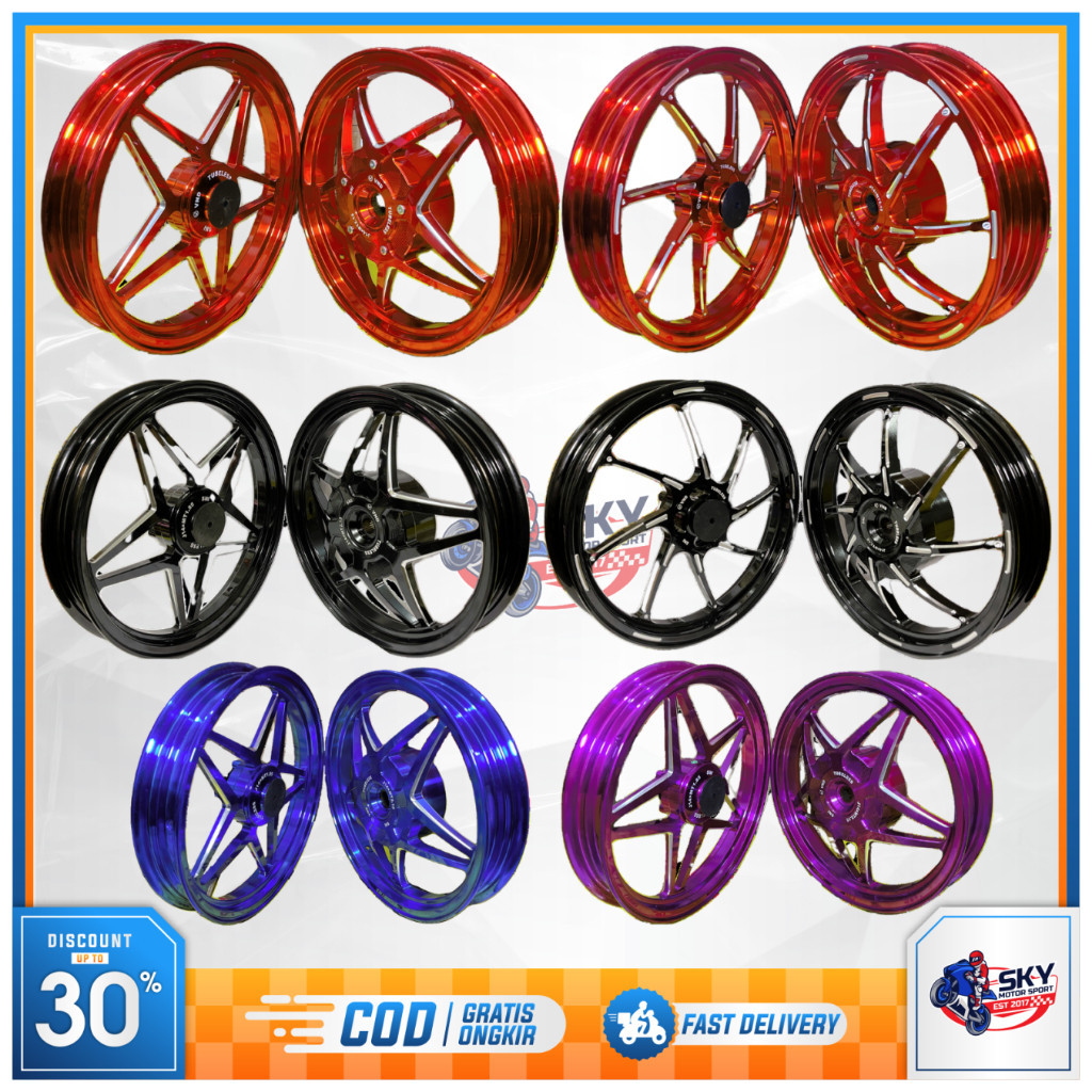 Velg VND Bintang V-Speed Nmax Old New Aerox Original
