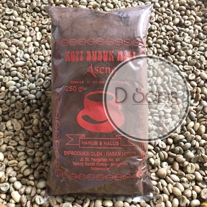 

New Produk-[sukron_86] Kopi Aseng Khas Curup Bengkulu - 250 gr Kemasan Biasa