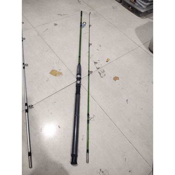 Joran fiber solid padat xenon pandora 240cm joran laut