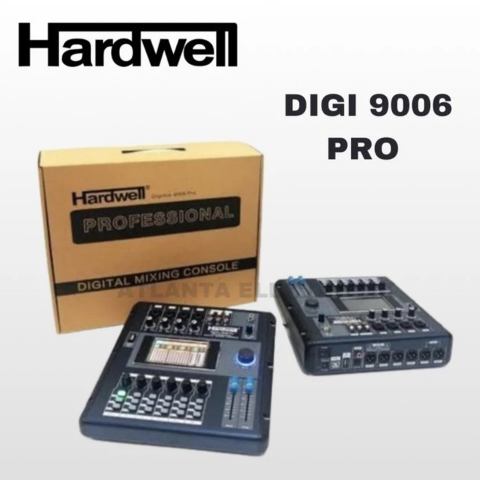 Mixer Audio Digital Hardwell Digimix 9006 Pro Original Garansi Resmi Di jamin Baagus