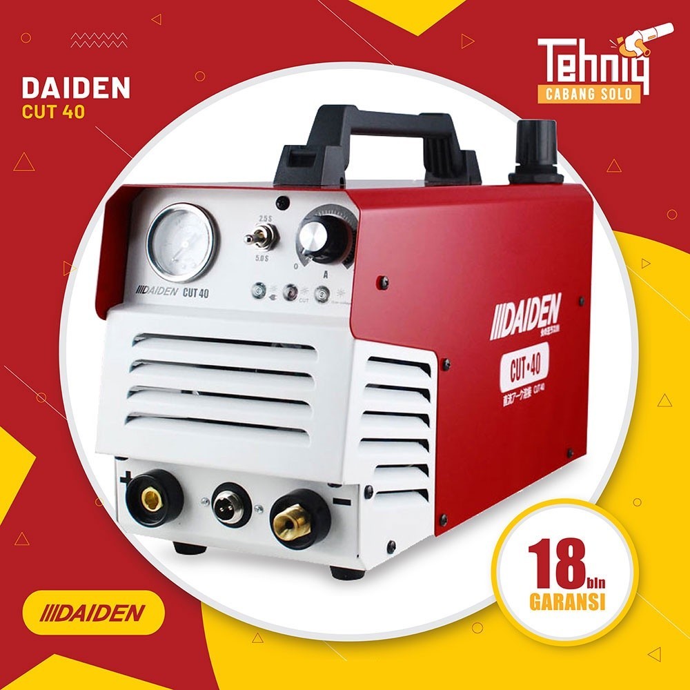 Inverter Plasma Cutter DAIDEN CUT 40 Machine / Mesin Las Potong Plasma DAIDEN CUT 40 Cutting Machine