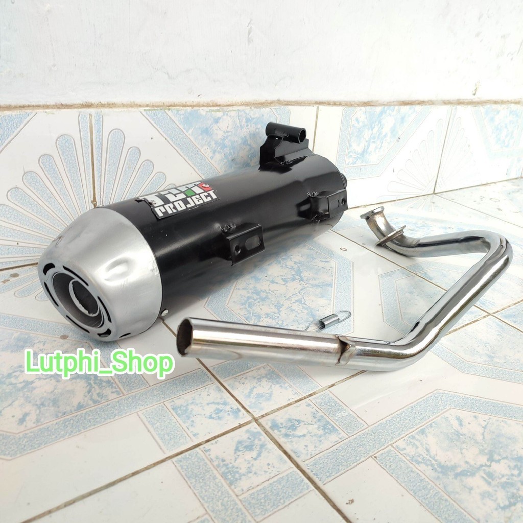 Knalpot TZM Knalpot Matik Standar Racing copy TZM Motor BeAT Scoopy Mio Vario Fino BeAt Deluxe Mio J
