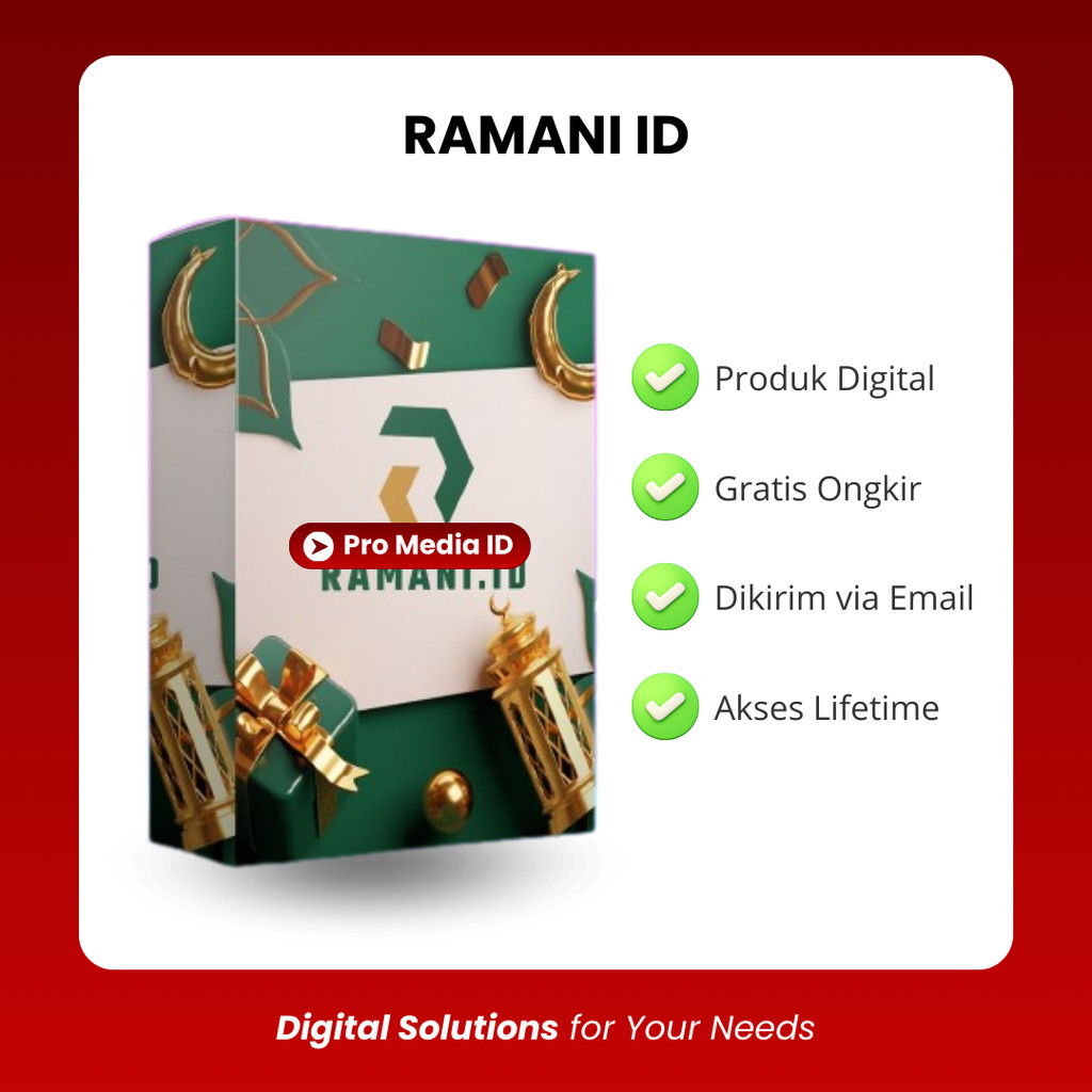 Ramani ID Template Desain Islami Special Ramadhan dengan Format Canva & Powerpoint PPT