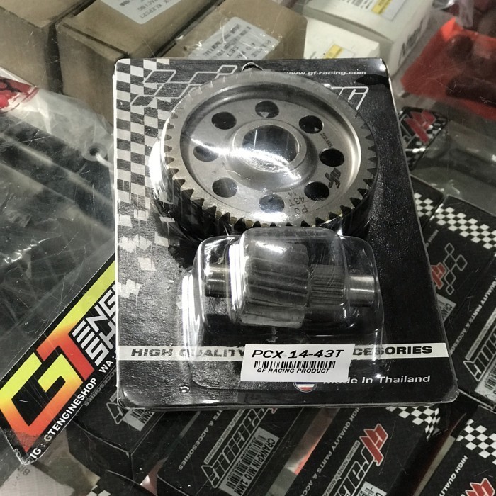 Termurah Gigi Rasio GF Racing Vario 125 Vario 150 Pcx 150 CBU 14 43