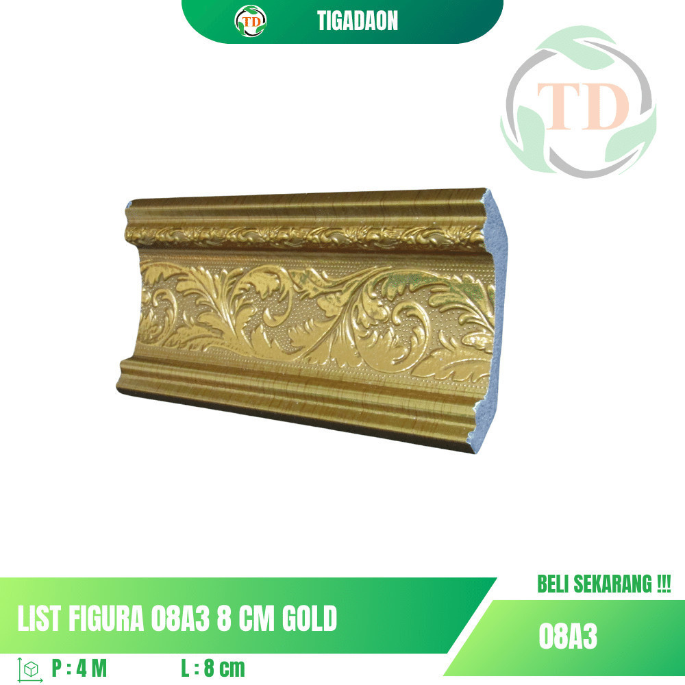 List Figura 08A3 8 cm Gold | Minimal Order 4 pcs