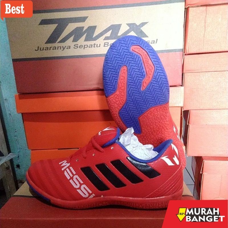 Sepatu futsal kekinian SEPATU FUTSAL TMAX MESSI FL OBRAL MURAH