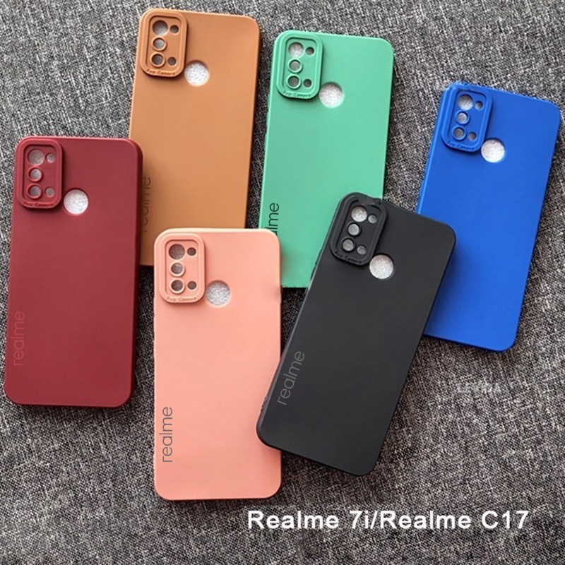 Softcase Realme 7i Realme C17 Realme 8 Realme 8 4G Realme 8 5G Realme 8 Pro Realme 8i Case 3D Pro Ca