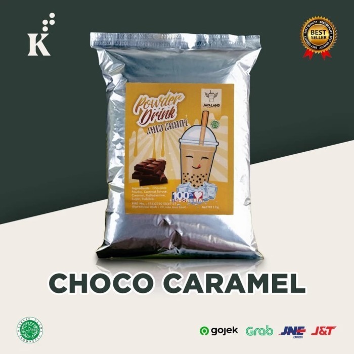 

[Terbaru] Bubuk Minuman Choco Caramel bubble drink Powder drink 1kg Javaland